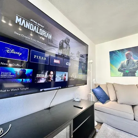 White 2 Metro Wifi 600 Mbs 75'tv Netflix, Disney+ Hbo * ורשה